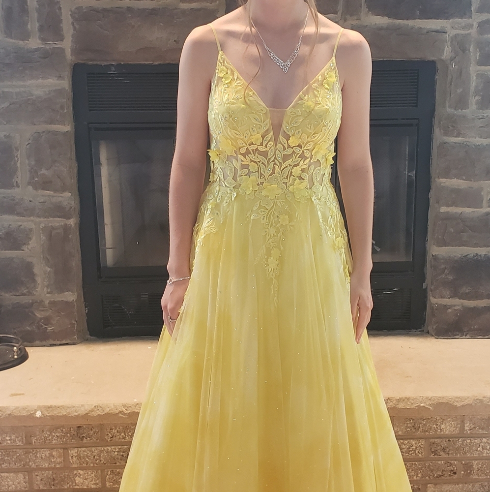 Yellow Prom Dress